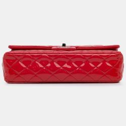 مملوكة مسبقًا Chanel Medium Classic Patent Double Flap