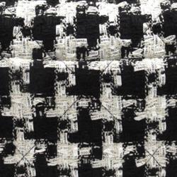 Chanel Black/White Medium Tweed 19 Flap