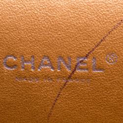 مملوكة مسبقًا Chanel Caramel Quilted Caviar Leather Maxi Classic Double Flap Bag