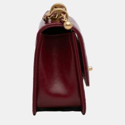 Pre Owned Chanel Red Mini Perfect Fit Flap Bag