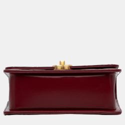 Pre Owned Chanel Red Mini Perfect Fit Flap Bag