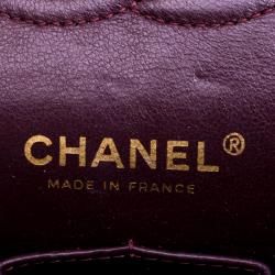 Pre Owned Chanel Black Quilted Leather Medium Classic Double Flap Bag