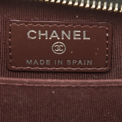 Pre Owned Chanel Black Caviar Leather Classic Zipped Coin Purse 