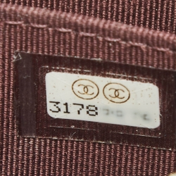 Pre Owned Chanel Black Caviar Leather Classic Zipped Coin Purse 