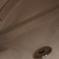 مملوكة مسبقًا Chanel Light Grey Quilted Suede Beaded Mineral Nights Bag