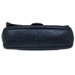 Pre Owned Chanel Black Lambskin 31 Rue Cambon Paris Reissue Flap Bag