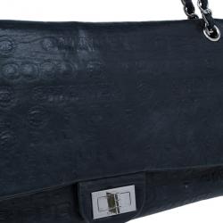 Pre Owned Chanel Black Lambskin 31 Rue Cambon Paris Reissue Flap Bag