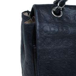 Pre Owned Chanel Black Lambskin 31 Rue Cambon Paris Reissue Flap Bag