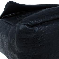 Pre Owned Chanel Black Lambskin 31 Rue Cambon Paris Reissue Flap Bag