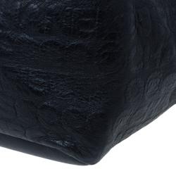 Pre Owned Chanel Black Lambskin 31 Rue Cambon Paris Reissue Flap Bag