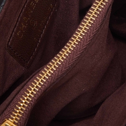 Pre Owned حقيبة صغيرة شانيل  CC جلد مبطنة سوداء