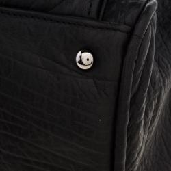 مملوكة مسبقًا Chanel Black Quilted Soft Leather CC Bowler Bag