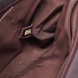 مملوكة مسبقًا Chanel Plum Quilted Leather New Medium Boy Shoulder Bag