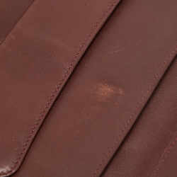 Pre Owned Chanel Black Quilted Leather Classic Flap Wallet