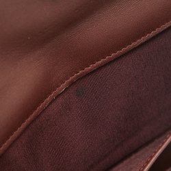 Pre Owned Chanel Black Quilted Leather Classic Flap Wallet