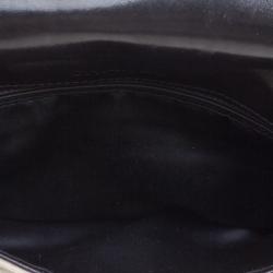 Pre Owned Chanel Black Chocolate Bar Leather Reissue Flap Bag