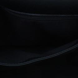 Pre Owned Chanel Black Patent Leather Boy Reverso Jumbo Flap Bag