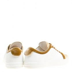 Pre Owned حذاء رياضي شانيل نعل سميك متيرز دارت 2017 باريس كوزموبوليت كولكشن مطاط وقطيفة مقاس 36