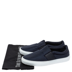 مملوكة مسبقًا حذاء رياضى شانيل سليب أون نايلون كحلى مقاس 38