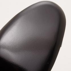 Pre Owned Chanel Triple Ankle Strap Camelia Heels Size 40.5