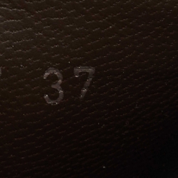 Pre Owned Chanel Purple Satin Tropiconic Chain Link Slides Size 37