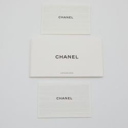 Pre Owned Chanel Red Leather CC Logo Flat Slides Size 39