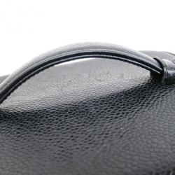 مملوكة مسبقًا Chanel Black Caviar Leather Vanity Case