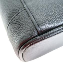 مملوكة مسبقًا Chanel Black Caviar Leather Vanity Case