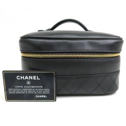 مملوكة مسبقًا Chanel Black Calfskin Vanity Bag
