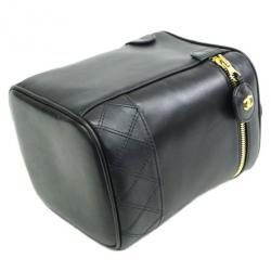 مملوكة مسبقًا Chanel Black Caviar Vanity Bag