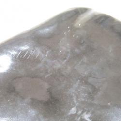 Pre Owned Chanel Black Patent East West Vanity Bag