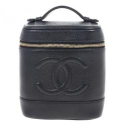 Pre Owned Chanel Caviar CC Vanity Bag