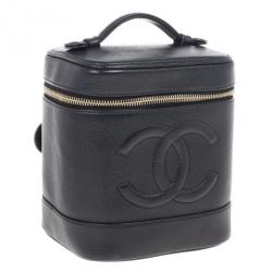 Pre Owned Chanel Caviar CC Vanity Bag