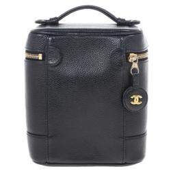 Pre Owned Chanel Caviar CC Vanity Bag