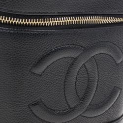 Pre Owned Chanel Caviar CC Vanity Bag