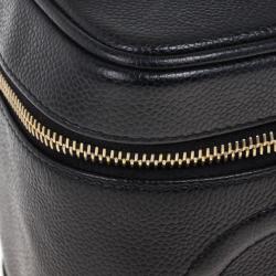 Pre Owned Chanel Caviar CC Vanity Bag