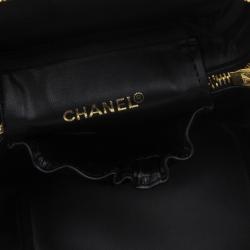 Pre Owned Chanel Lambskin Vanity Bag