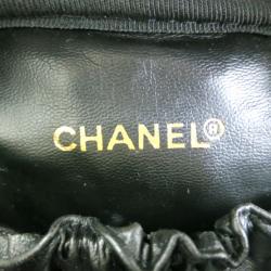 مملوكة مسبقًا Chanel Black Calf Leather Vanity Bag