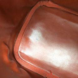 Pre Owned Chanel Red Caviar Cosmetic Vanity Bag