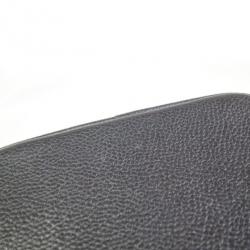 Pre Owned Chanel Black Caviar Cosmetic Vanity Bag