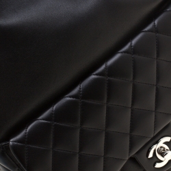 Pre Owned Chanel Black Quilted Leather Seoul Backpack