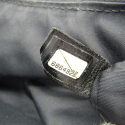 Pre Owned Chanel Black Nylon New Travel Line Vanity Bag