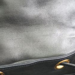 مملوكة مسبقًا Chanel Black Quilted Lambskin Backpack