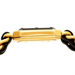 Chanel Black Gold Plated Stainless Steel Premiere Women's Wristwatch 20MM