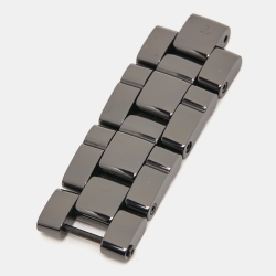 Chanel Black Ceramic Diamond J12 H2544 Women's Wristwatch 38 mm