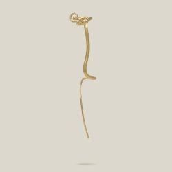 CHARLOTTE CHESNAIS Gold Single Punk Earring