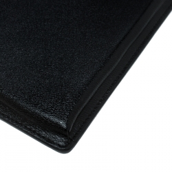 Pre Owned Charlotte Olympia Black Leather Feline iPad Mini Case