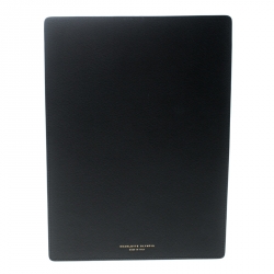Pre Owned Charlotte Olympia Black Leather Feline iPad Case
