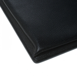 Pre Owned Charlotte Olympia Black Leather Feline iPad Case