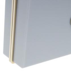 Pre Owned Charlotte Olympia Grey Zodiac Pandora Aquarius Clutch